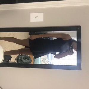 Dark blue skater girl dress